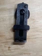 Antique 1886 1892 Winchester Folding Carbine Rear Ladder Sight Wslide