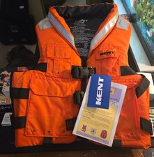 Kent Safety Products Life Jacket 150400-200-050-12 Adult XL New W/ Tags  Bag