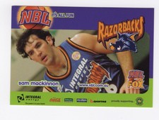 NBL. Australian Basketball 2003. Sam McKinnon (West Sydney Razorbacks)