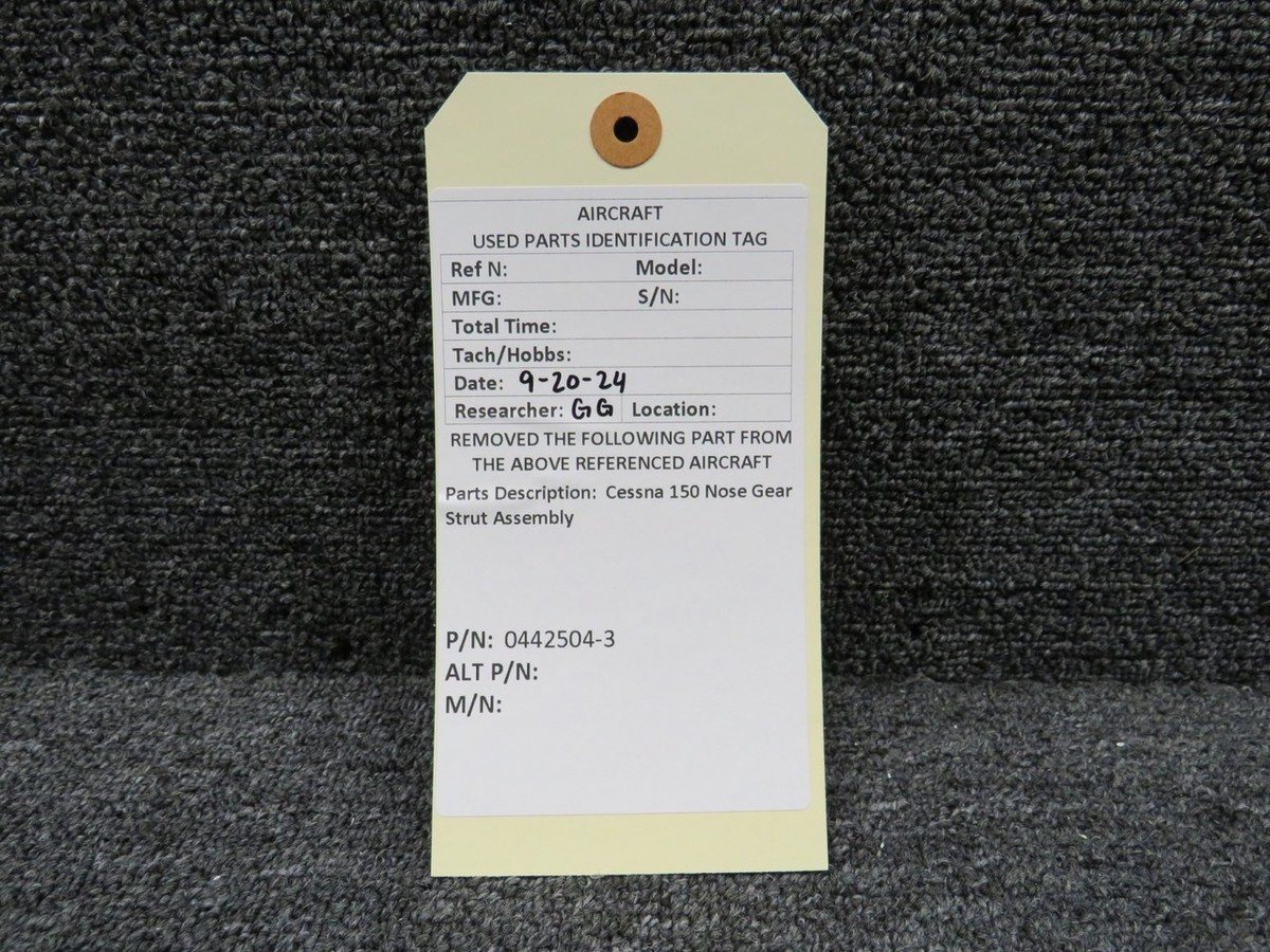 0442504-3 Cessna 150 Nose Gear Strut Assembly | eBay