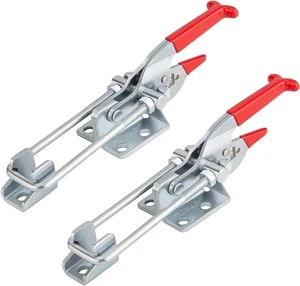 2 Pack Heavy Duty Toggle Clamp Latch 2000Lbs Capacity for Tire Carrier Trailer - Picture 1 of 2