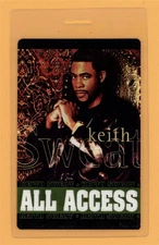 Keith Sweat 1996 Tour All Access Laminated Backstage Pass