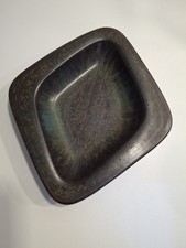  Gunnar Nylund Rorstrand Ceramic Diamond Plate 17.5 x 19.5 cm