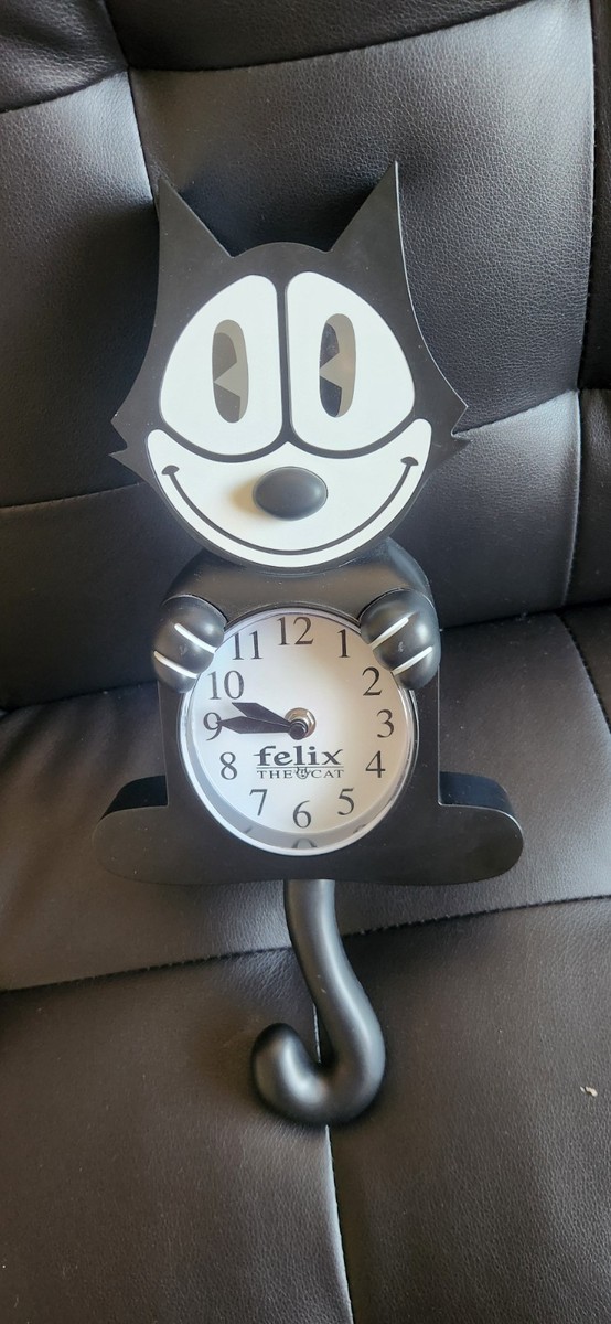 NJ Croce Felix The Cat 3-D Motion Wall Clock (CL600) for sale