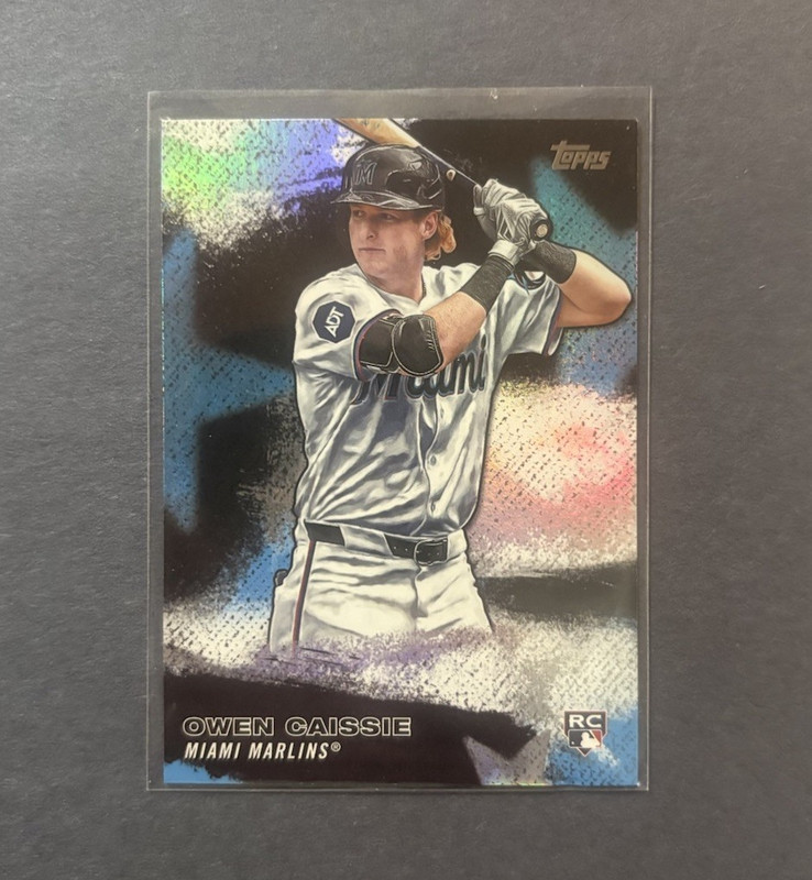 Topps 2026 Topps Stars of MLB #SMLB-36 Owen Caissie Miami Marlins Rookie