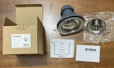 Kraus ST-1 Stainless Steel Strainer Assembly 4.5" Diameter 3.75" Height