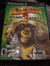 Sony PlayStation 2 Game Madagascar Escape 2 Africa Good Working Condition