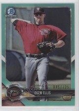 2018 Bowman Chrome Prospects Aqua Refractor 85/125 Drew Ellis #BCP25 0a6