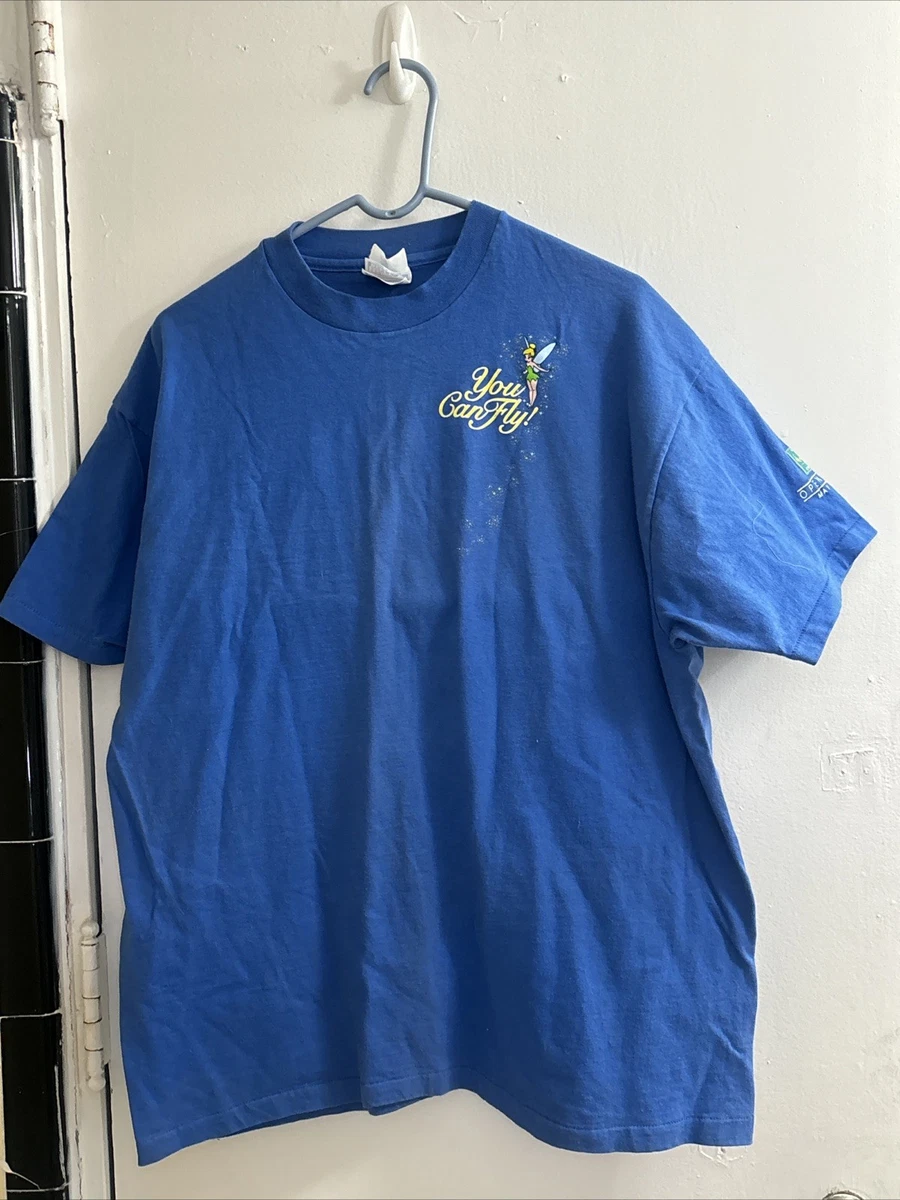 Tinker Bell Blue Disney T-Shirts (1968-Now) for sale | eBay