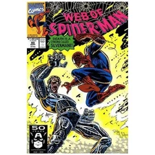 Web of Spider-Man #80 - 1985 series Marvel comics VF+ Full description below [m]
