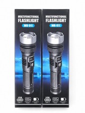 2 Pack 99000000LM Super Bright LED Tactical F...