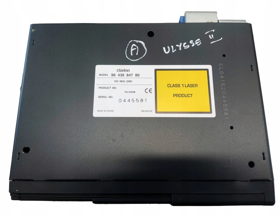 Clarion 9643884780 CAA-355 6 DISC CD Changer Ulysse II - Bild 3 von 3