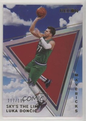 2020-21 Panini Recon Sky's the Limit Red 117/199 Luka Doncic #1 hs9