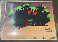 Stunning WIZARDS ANIMATION Original CEL NECRON 99 signed by RALPH BAKSHI!
