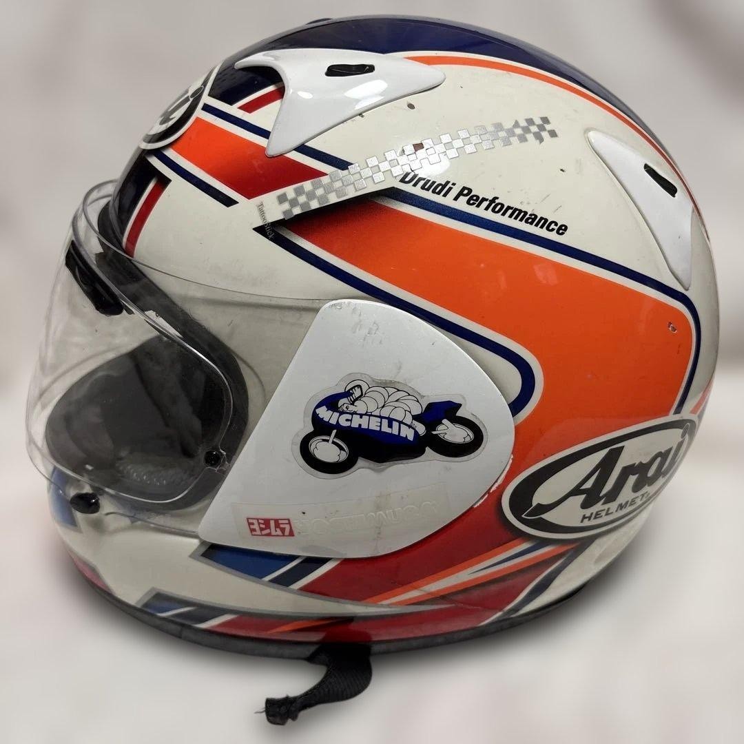Arai Full-Face Helmet, Kevin Schwantz Model, for Display. | eBay