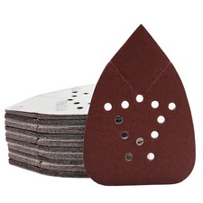 50 Pack Mouse Sander Sheets 220 Grit Hook & Loop Sandpaper Pads Fine Finishing 0.26 per gallon