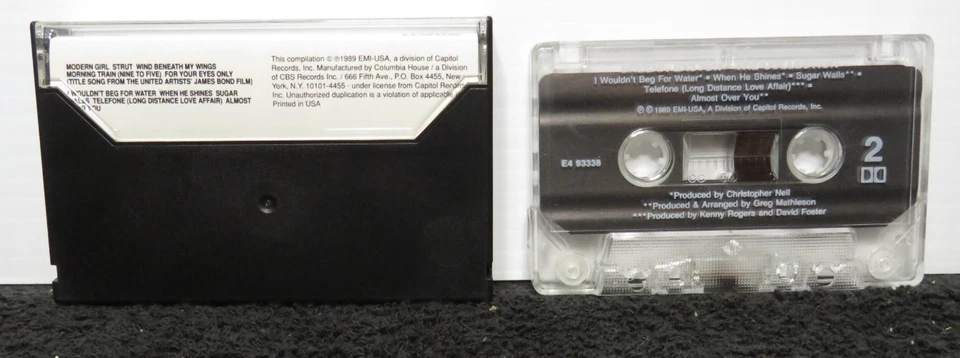 SHEENA EASTON THE COLLECTION CASSETTE TAPE TESTED - Imagem 2 de 2