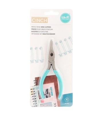 Pink Wire Stripper Tool for Bookbinding Precision Cutting and Bending