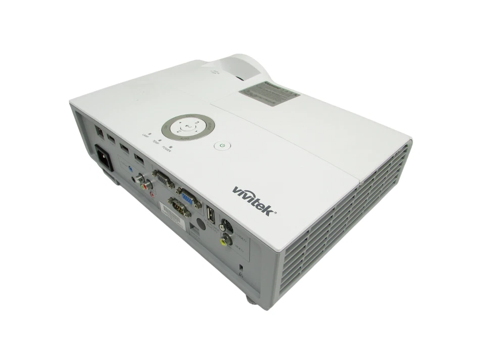 Vivitek DW886 WXGA 3800 Lumens 3x HDMI Projector (2979 Lamp Hours) with Remote - Image 2 of 4