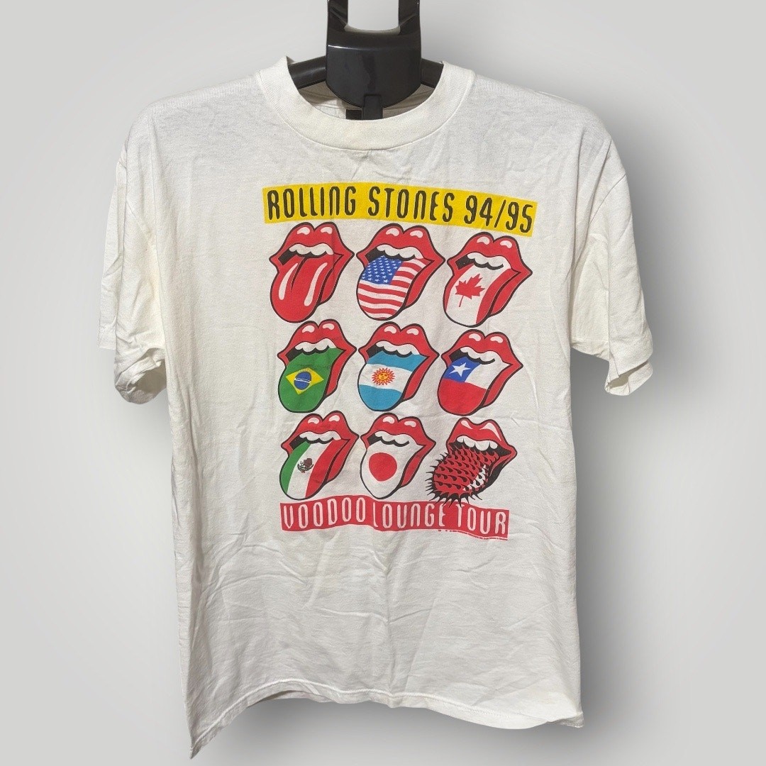 Vintage 90s Rolling Stones Voodoo Lounge 94 Tour Tee Single Stitch 
