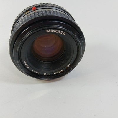MINOLTA MD  50mm f 1:2 MF Lens