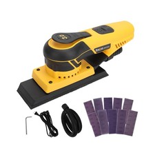 350W 3A Electric Sheet Random Orbital Sander with Pluggable Wire,Central Vacu...