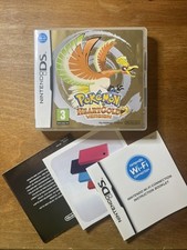 Pok�mon Heart Gold Nintendo DS Box / Case + Nintendo inserts  No Manual / Game