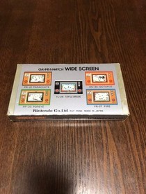 Game & Watch Fire Attack (with Box And Manual)