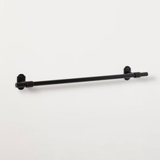Hearth Hand with Magnolia 18" Classic Metal Towel Bar Black Finish