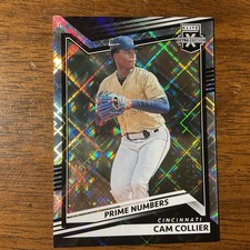 2022 Elite Extra Edition Base Prime Numbers A #18 Cam Collier /210🔥