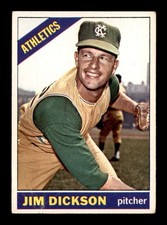 1966 Topps #201 Jim Dickson   VG/VGEX X3600861