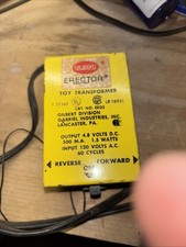 VINTAGE GILBERT ERECTOR TOY TRANSFORMER