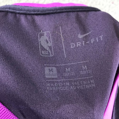 Nike Minnesota Timberwolves #22 Wiggins Prince Purple Jersey M(10/12) youth kid - Picture 9 of 10