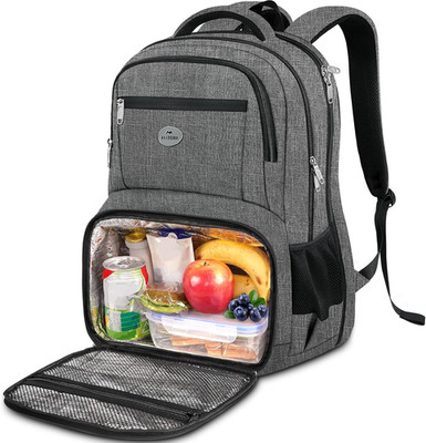 MATEIN Work Backpack Men Anti-Theft TSA Laptop Travel Carry-On Grey