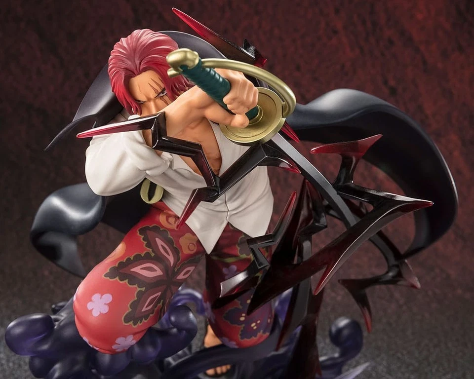 One Piece Figuarts ZERO Shanks Divine Depature Extra Battle 20 cm Bandai Tamashi - Immagine 4 di 4