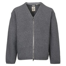 NANAMICA 5G Zip Cardigan Heather Gray 153252995