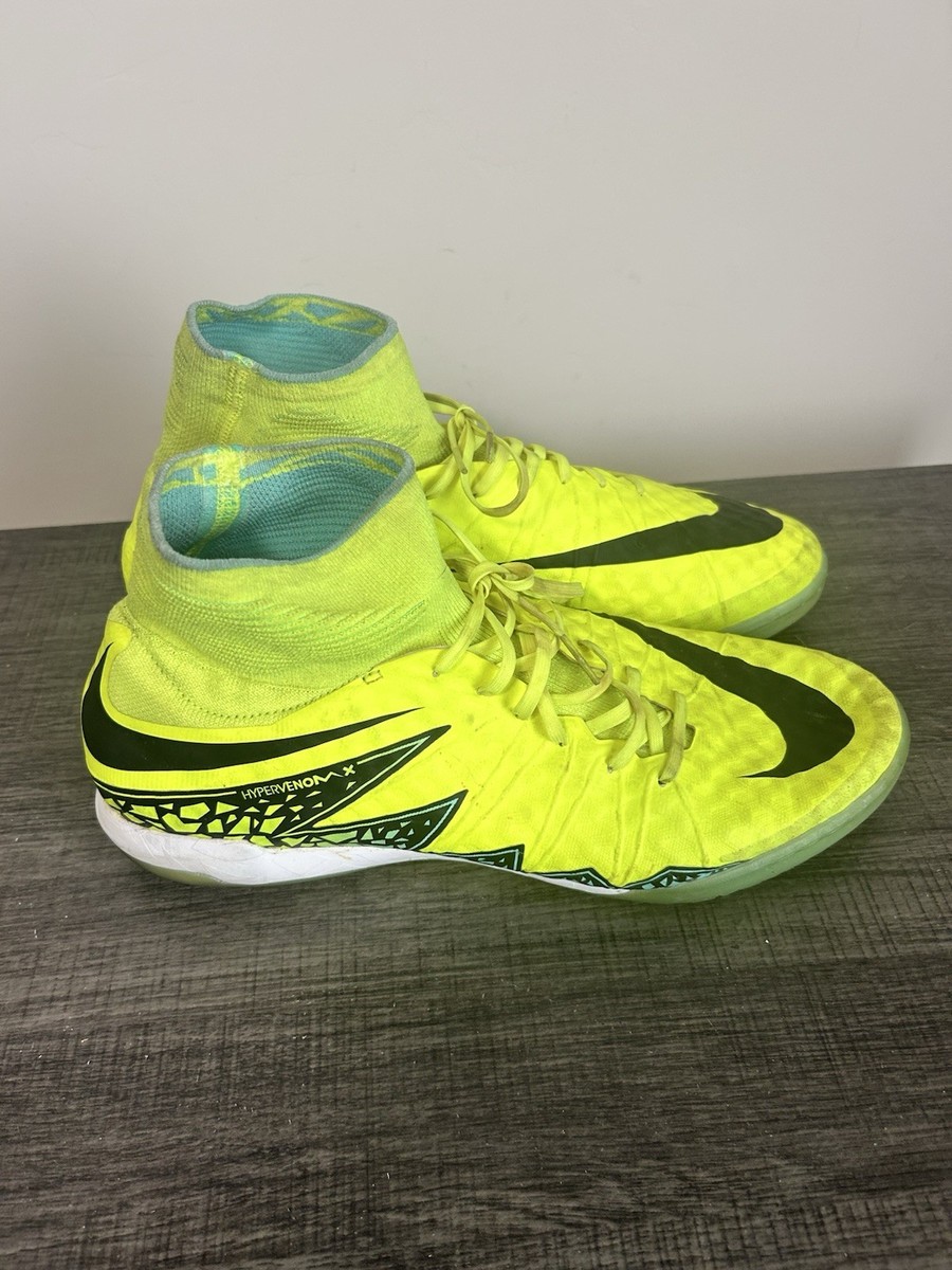 Nike HyperVenomX Proximo IC Indoor Soccer Shoes Size 10.5-Read