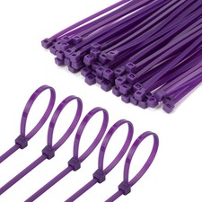 Armpow 6 Inch Purple Zip Tie 1000 PCS, 18 Lbs - Small to 6 inch,