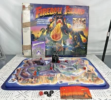 Vtg Fireball Island Table Top Board Game  Vintage 1986 Milton Bradley
