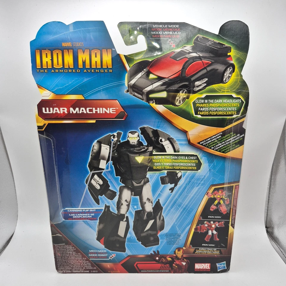 2010 Transformers Crossovers War Machine Action Figure Hasbro Iron Man Sealed - Image 2 of 4