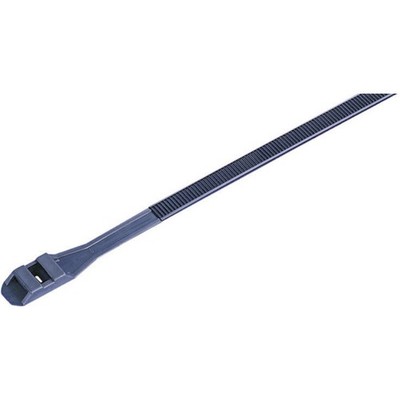 TRU COMPONENTS 1592900 TC-DLR360BK203 Kabelbinder 360 mm 9 mm Schwarz mit Dop...