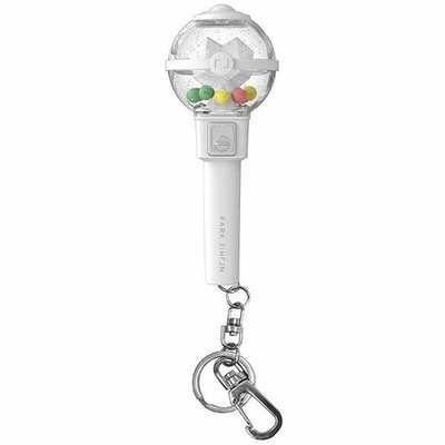 PARK JI HOON OFFICIAL LIGHT STICK MINI KEY RING w/ Tracking FANLIGHT MD GOODS