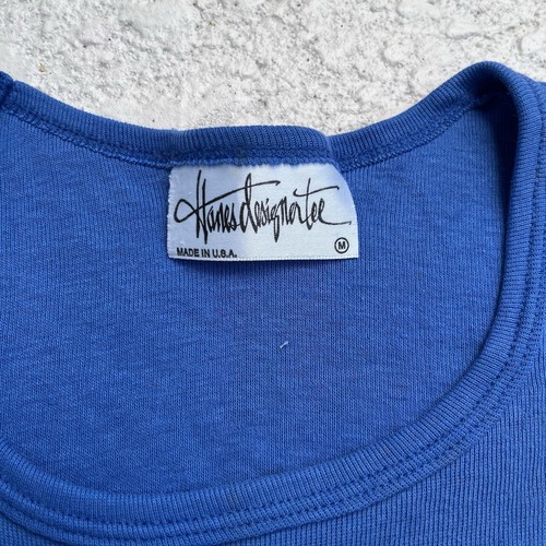 Vintage 1981 Special Olympics Danceathon Tee Single Stitch Royal Blue Size M USA - Bild 4 von 7