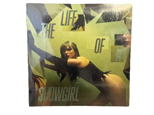 Taylor Swift The Life Of A Showgirl: Shiny Bug Wintergreen Onyx Marbled Vinyl