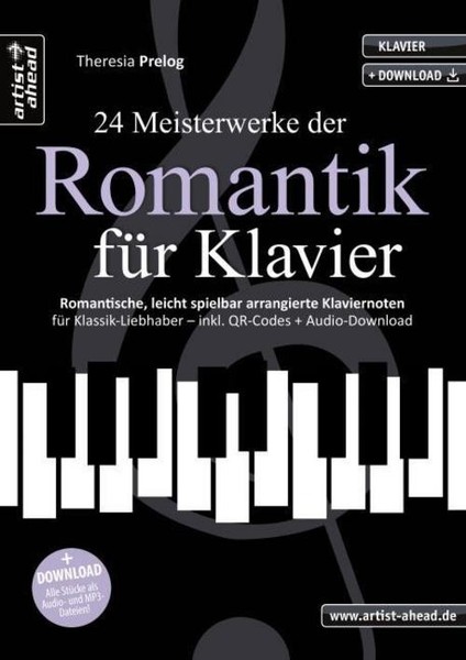Theresia Prelog 24 Meisterwerke Der Romantik FüR Klavier-image