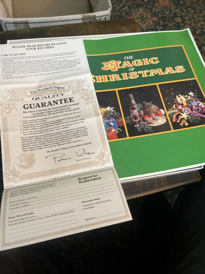 CHRISTMAS PACK. The Magic Of Christmas 6 Vinyl Album Box Set Readers Digest 1988 - Image 4 of 4