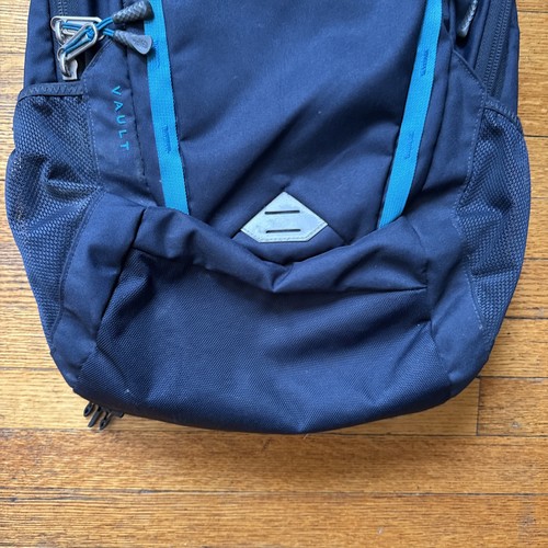 North Face Vault Rucksack Arbeit Schule Wandern Camping Herren Deep Blue - Bild 4 von 10