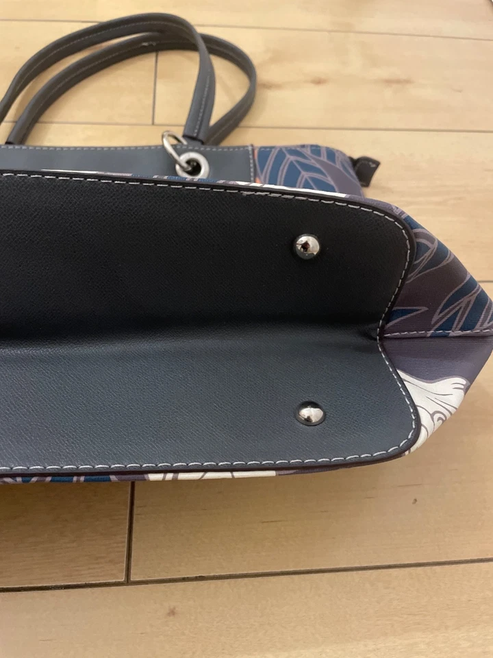 David Jones Tote Bag Brown Floral Shoulder Hand Large Cruise Holiday Trip BNWOT - Image 4 of 4