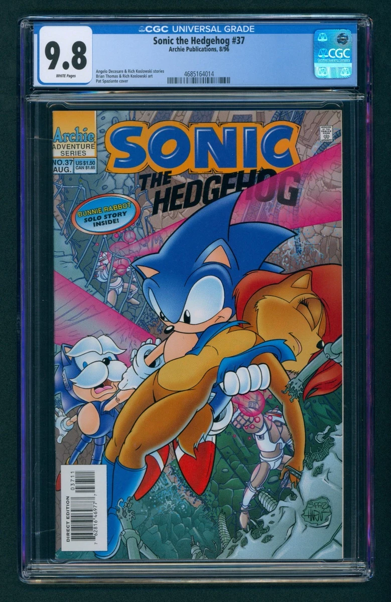 Preços baixos em Sonic the Hedgehog Archie Comics 9.8 QUASE
