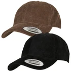 Yupoong Low Profile Corduroy Dad Cap Curved 6 Panel Corduroy Cap Flexfit Crinkle